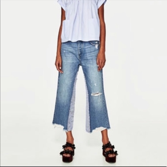 zara trf denim